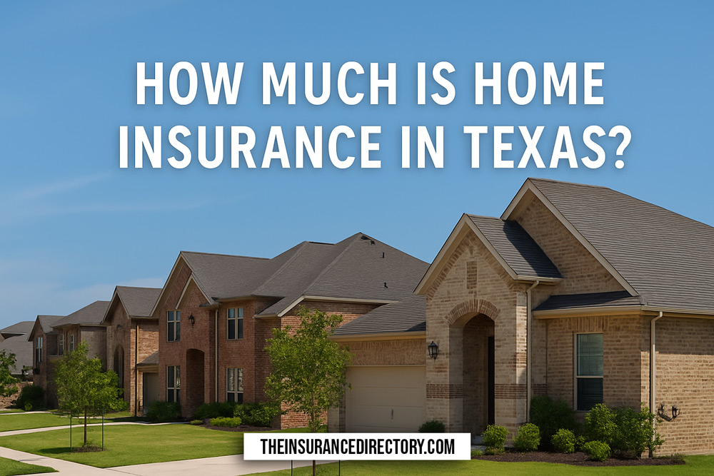 HOW MUCH IS HOME INSURANCE IN TEXAS