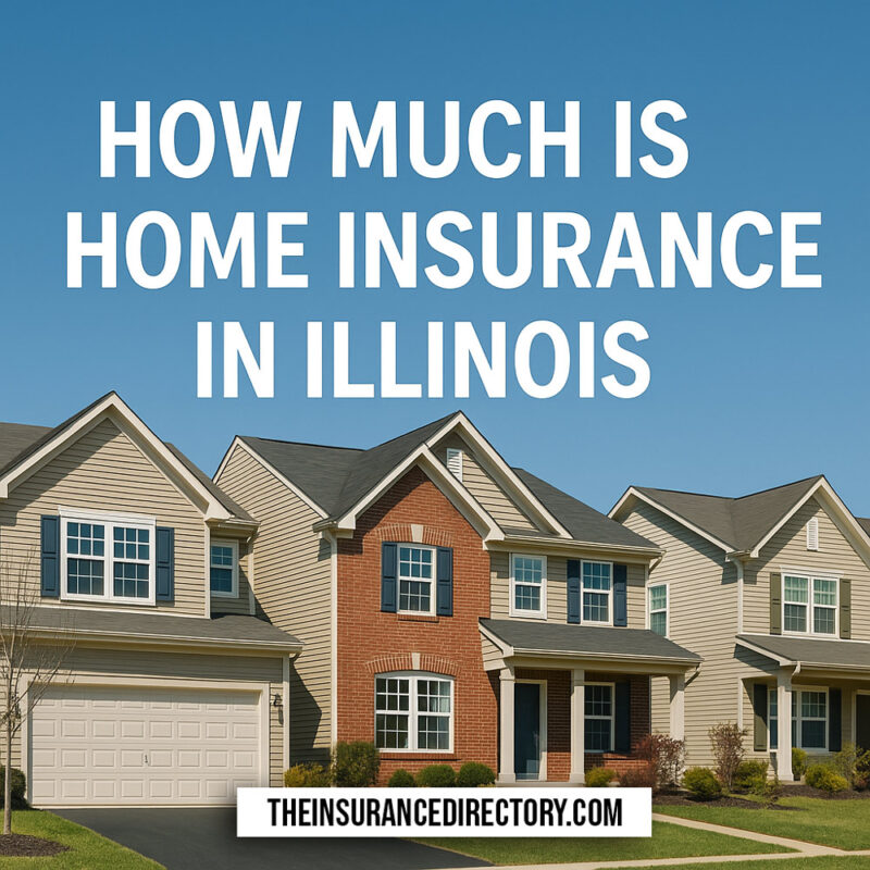 how much is home insurance in illinois